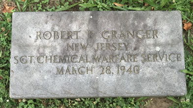Robert Granger Gravemarker